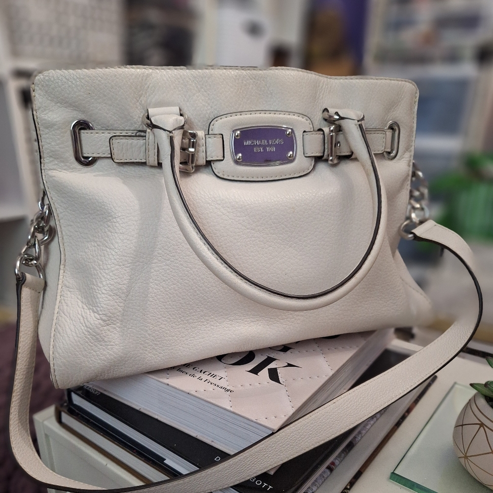 Michael Kors Cream Shoulder Bag